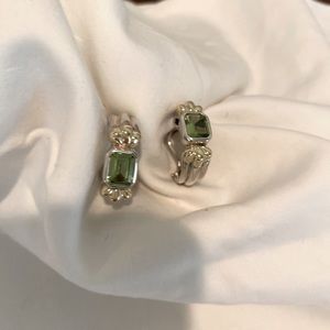 Steven Lagos Caviar Peridot Earrings